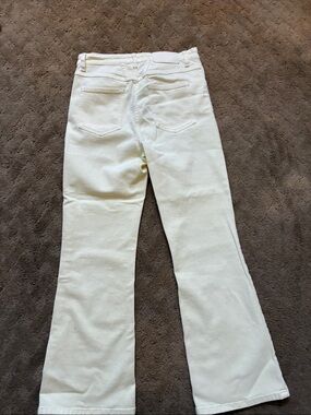 Closed Cream Wide-Leg Jeans